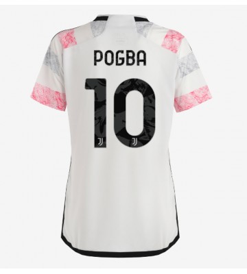 Maillot de foot Juventus Paul Pogba #10 Extérieur Femmes 2023-24 Manches Courte